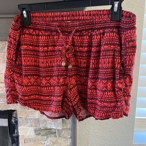 Tribal pattern shorts